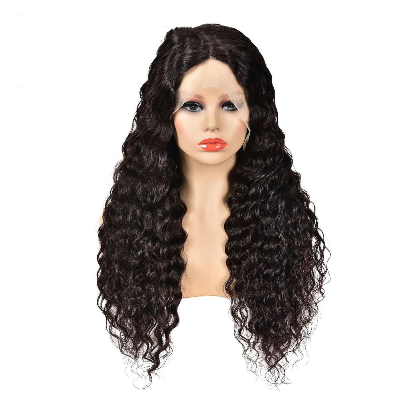T-Shaped Lace T Part Lace Wig Hair-Stitched
