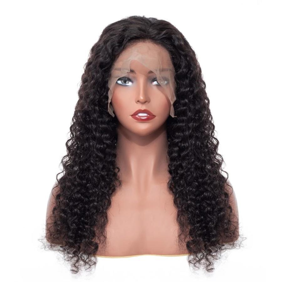 Front Lace Chemical Fiber Long Curly Hair Wig Set