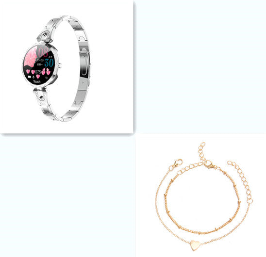 Waterproof Smartwatch for Women Heart Rate Monitor