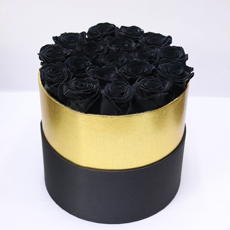 Preserved Flower Rose Hug Bucket Box
