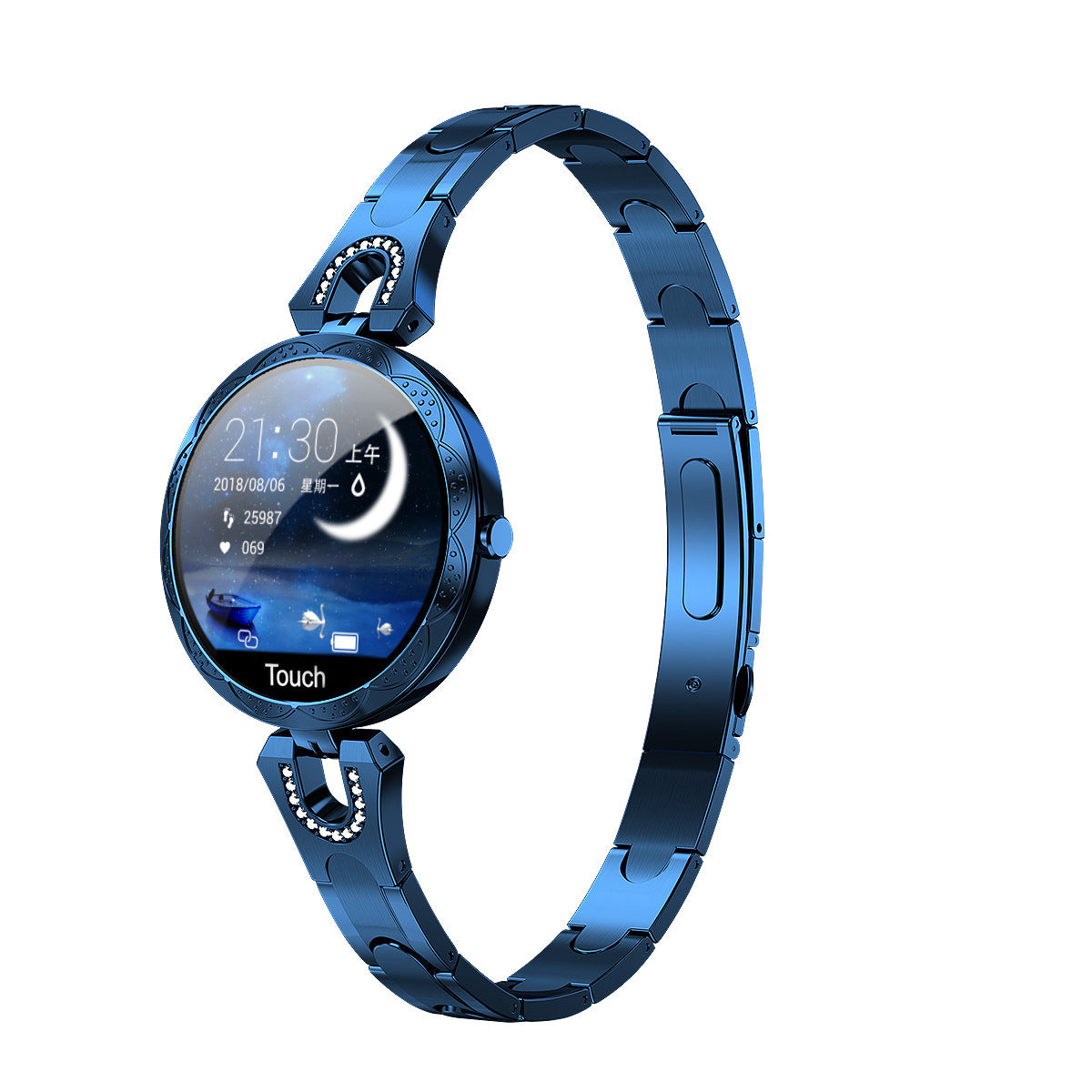 Waterproof Smartwatch for Women Heart Rate Monitor