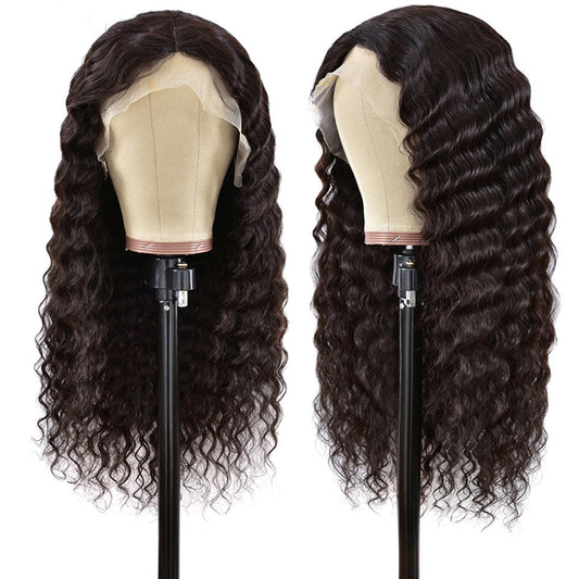 T-Shaped Lace T Part Lace Wig Hair-Stitched
