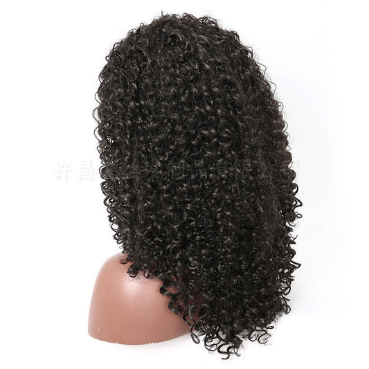 Fluffy Long Curly Hair High Temperature Silk Chemical Fiber