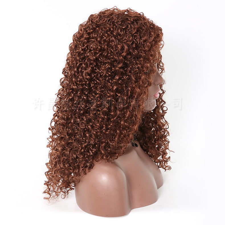 Fluffy Long Curly Hair High Temperature Silk Chemical Fiber