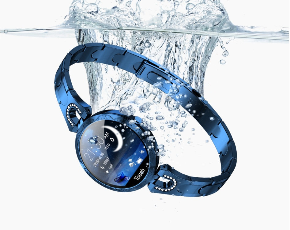 Waterproof Smartwatch for Women Heart Rate Monitor