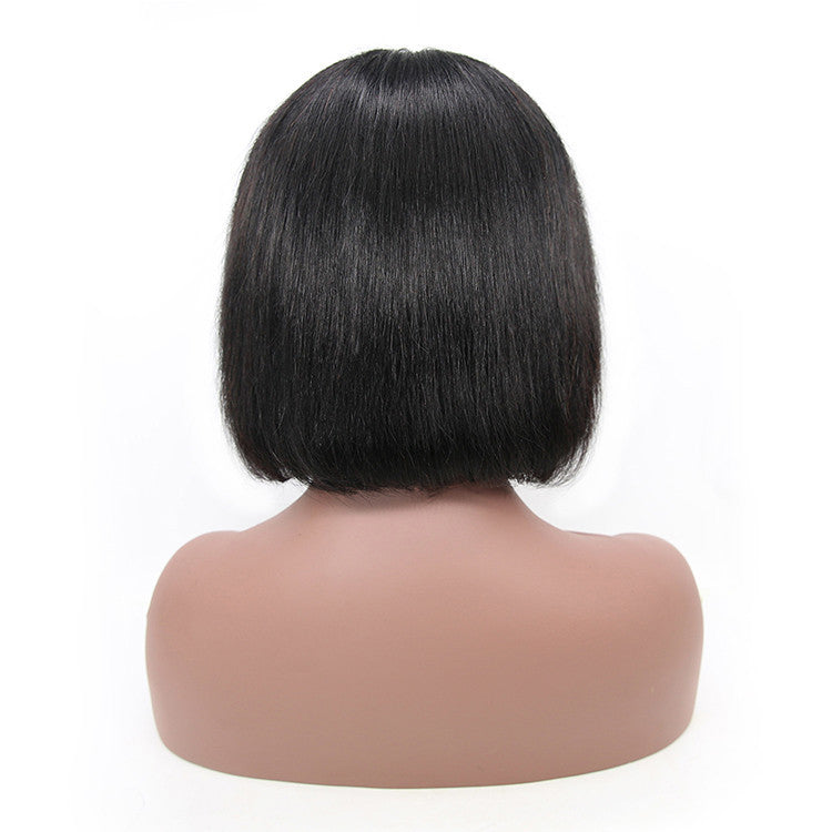 Real Hair Short Bob Wig