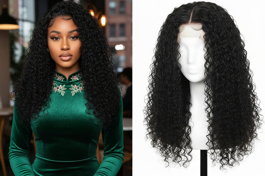 HD Lace 5x5 Kinky Curly Closure Wig | Premium Human Hair