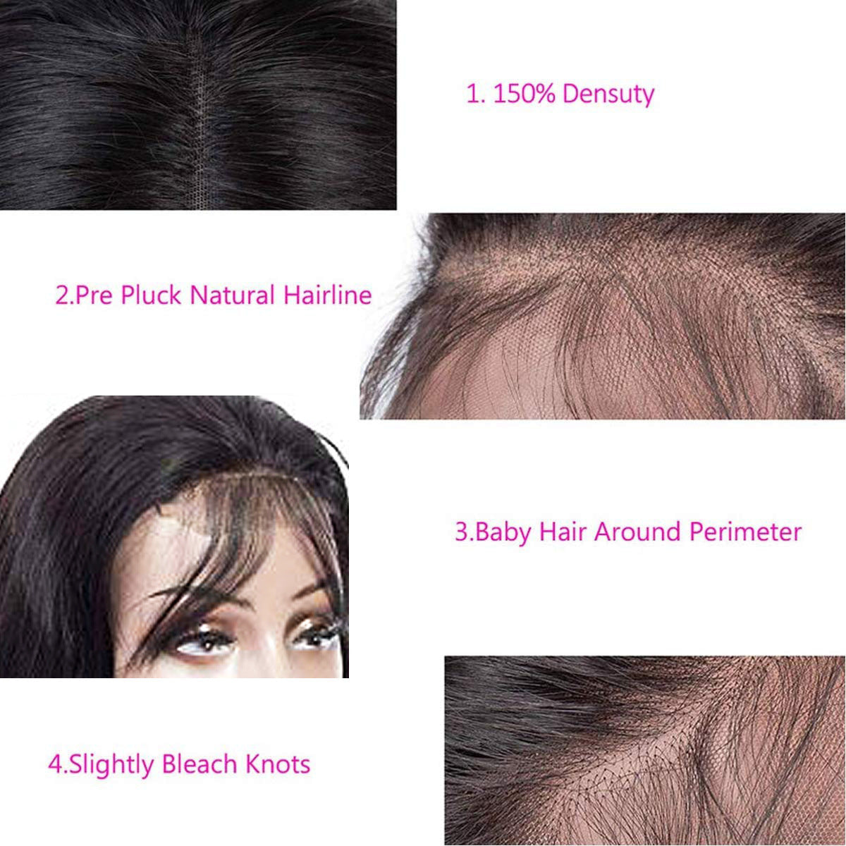 Real Hair Lace Natural Wig