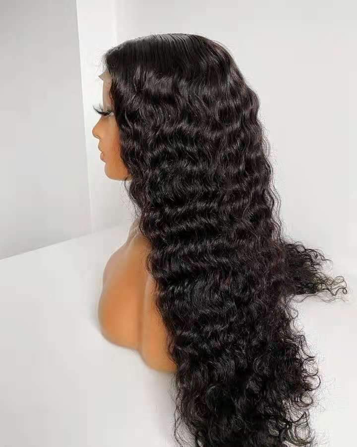 Juju Beauty 4x4 Deep Wave 5x5 Lace Closure wig 6x6 Human Hair Wigs