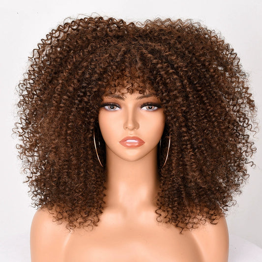 Fluffy Curls Hair Wigs