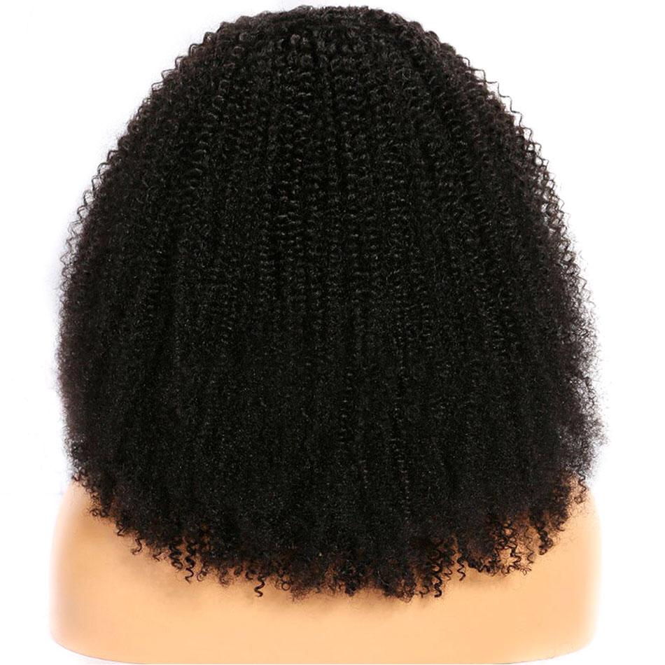 Juju Beauty Brazilian 13x4 Afro Kinky Curly Lace Front Human Hair Wigs