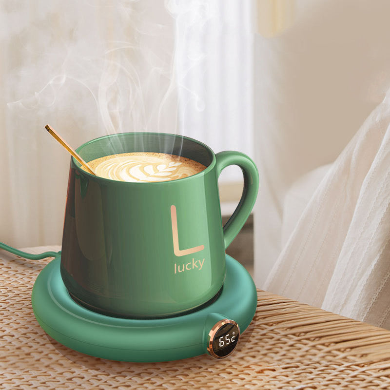 Juju Coffee Mug Warmer Warm Coaster Smart Heating Cup Thermal Heating Pad Desktop