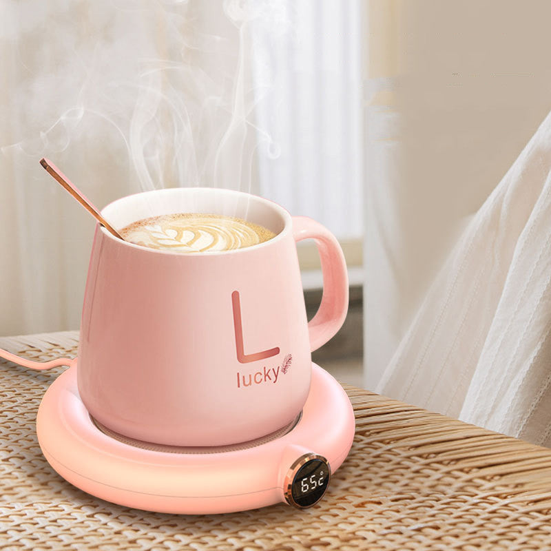 Juju Coffee Mug Warmer Warm Coaster Smart Heating Cup Thermal Heating Pad Desktop
