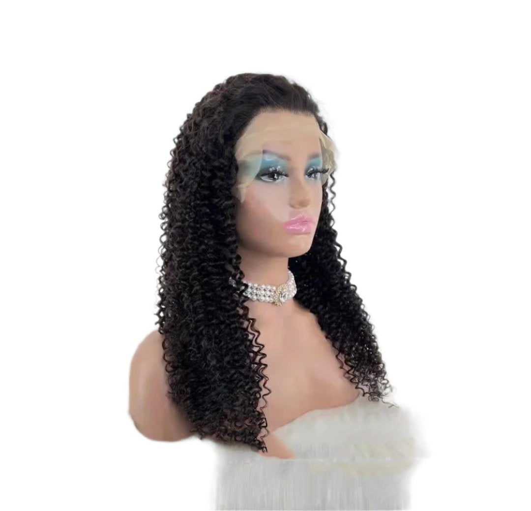 Juju Beauty Jerry Curly 13x4 Lace Front Human Hair Wigs150