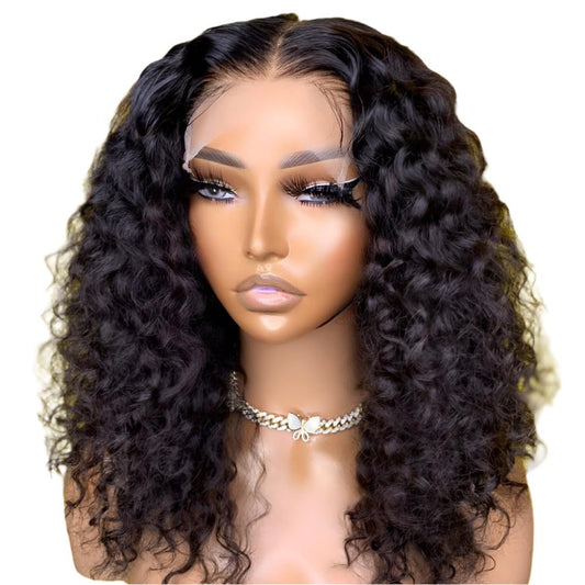 Loose Deep Wave Short Bob Wig Jerry Curly Human Hair Wigs
